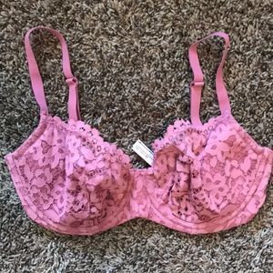 Victoria’s Secret Lace Unlined Demi bra